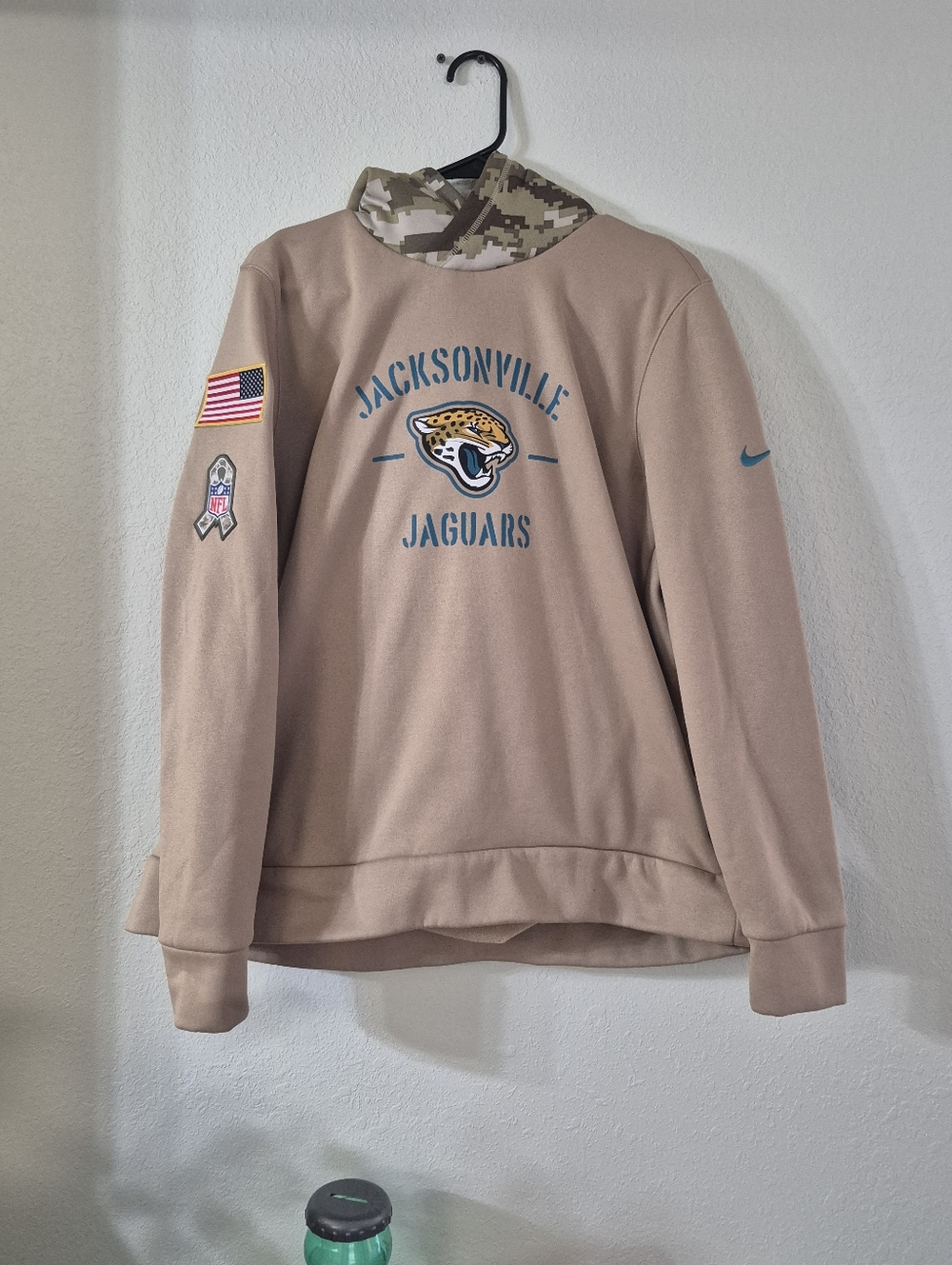 Nike Jacksonville Jaguars Camo Hooded Sweatshirt